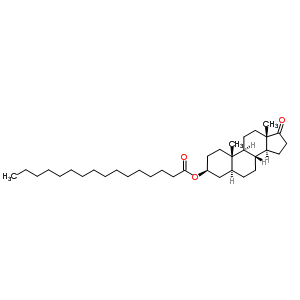 54614-67-4  (3beta,5alpha)-17-oxoandrostan-3-yl hexadecanoate