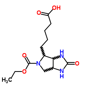 57739-94-3  5-[5-(ethoxycarbonyl)-2-oxooctahydropyrrolo[3,4-d]imidazol-4-yl]pentanoic acid
