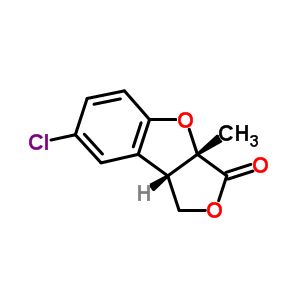 59874-49-6  (3aS,8bS)-7-chloro-3a-methyl-3a,8b-dihydrofuro[3,4-b][1]benzofuran-3(1H)-one