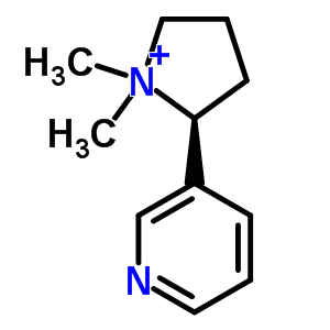 60282-15-7  (2S)-1,1-dimethyl-2-pyridin-3-ylpyrrolidinium