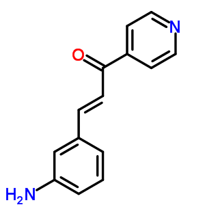 64908-91-4  (2E)-3-(3-aminophenyl)-1-pyridin-4-ylprop-2-en-1-one