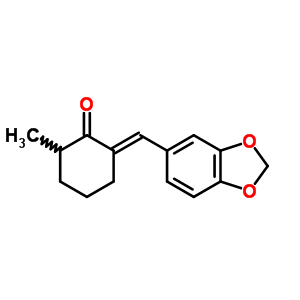 69920-30-5  (2E)-2-(1,3-benzodioxol-5-ylmethylidene)-6-methylcyclohexanone