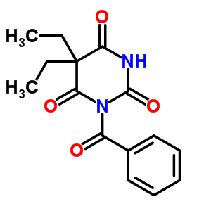 736-78-7  5,5-diethyl-1-(phenylcarbonyl)pyrimidine-2,4,6(1H,3H,5H)-trione