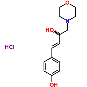 80304-74-1  4-[(1E)-3-hydroxy-4-morpholin-4-ylbut-1-en-1-yl]phenol hydrochloride