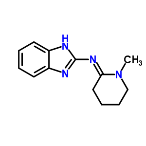 84859-05-2  N-[(2E)-1-methylpiperidin-2-ylidene]-1H-benzimidazol-2-amine