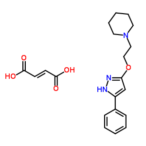 86871-59-2  1-{2-[(5-phenyl-1H-pyrazol-3-yl)oxy]ethyl}piperidine (2E)-but-2-enedioate