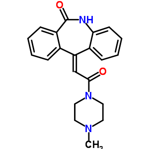 90274-22-9  (11Z)-11-[2-(4-methylpiperazin-1-yl)-2-oxoethylidene]-5,11-dihydro-6H-dibenzo[b,e]azepin-6-one