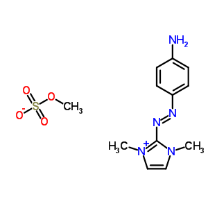 1983-41-1  2-[(E)-(4-aminophenyl)diazenyl]-1,3-dimethyl-1H-imidazol-3-ium methyl sulfate