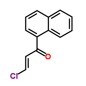 25872-02-0  (2E)-3-chloro-1-naphthalen-1-ylprop-2-en-1-one