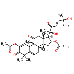 26260-20-8  (4R,9beta,16alpha,23E)-20,25-dihydroxy-9,10,14-trimethyl-1,11,22-trioxo-4,9-cyclo-9,10-secocholesta-2,5,23-triene-2,16-diyl diacetate