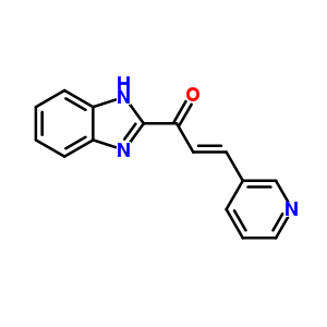 36998-72-8  (2E)-1-(1H-benzimidazol-2-yl)-3-pyridin-3-ylprop-2-en-1-one