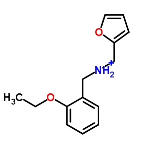 436096-80-9  (2-ethoxyphenyl)-N-(furan-2-ylmethyl)methanaminium