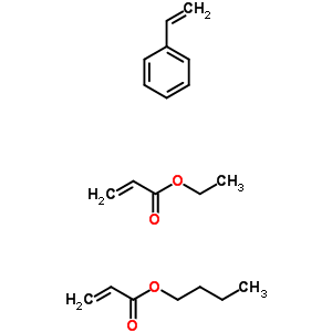 51243-47-1  butyl prop-2-enoate; ethyl prop-2-enoate; styrene