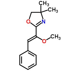 53644-97-6  2-[(Z)-1-methoxy-2-phenylethenyl]-4,4-dimethyl-4,5-dihydro-1,3-oxazole