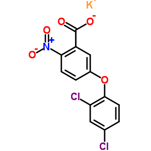 53775-55-6;74434-43-8  potassium 5-(2,4-dichlorophenoxy)-2-nitrobenzoate 53775-55-6;74434-43-8  potassium 5-(2,4-dichlorophenoxy)-2-nitrobenzoate