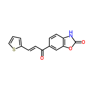 54903-28-5  6-[(2E)-3-thiophen-2-ylprop-2-enoyl]-1,3-benzoxazol-2(3H)-one