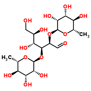 550-72-1  6-deoxy-alpha-L-mannopyranosyl-(1->2)-[6-deoxy-alpha-L-mannopyranosyl-(1->3)]-D-glucose