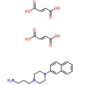 57537-05-0  3-(4-naphthalen-2-ylpiperazin-1-yl)propan-1-amine di[(2E)-but-2-enedioate]