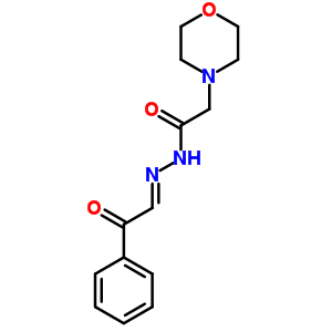 5956-95-6  2-morpholin-4-yl-N'-[(1E)-2-oxo-2-phenylethylidene]acetohydrazide