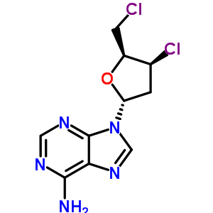 63162-55-0  9-[(2R,4S,5S)-4-chloro-5-(chloromethyl)tetrahydrofuran-2-yl]-9H-purin-6-amine