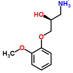 63257-76-1  (2R)-2-hydroxy-3-(2-methoxyphenoxy)propan-1-aminium