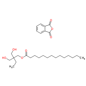 64653-95-8  2,2-bis(hydroksymetyl)butyltetradekanoat - 2-benzofuran-1,3-dion (1:1)