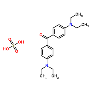 65072-32-4  bis[4-(diethylamino)phenyl]methanone sulfate