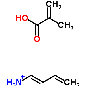 67801-77-8  [(1E)-buta-1,3-dienyl]ammonium; 2-methylprop-2-enoic acid