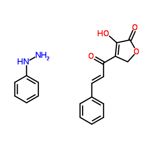 67883-86-7  3-hydroxy-4-[(2E)-3-phenylprop-2-enoyl]furan-2(5H)-one - phenylhydrazine (1:1)