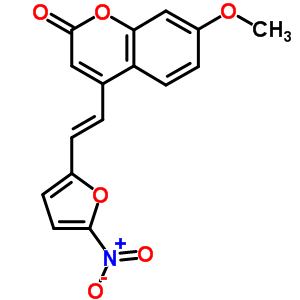 68746-87-2  7-methoxy-4-[(E)-2-(5-nitrofuran-2-yl)ethenyl]-2H-chromen-2-one