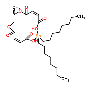 69226-45-5  (2Z)-4,4'-[propane-1,2-diylbis(oxy)]bis(4-oxobut-2-enoic acid) - dioctyl-lambda~2~-stannane (1:1)