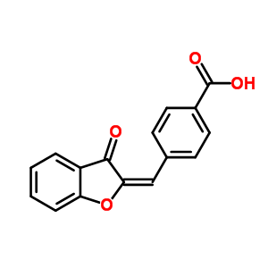 70170-77-3  4-[(E)-(3-oxo-1-benzofuran-2(3H)-ylidene)methyl]benzoic acid