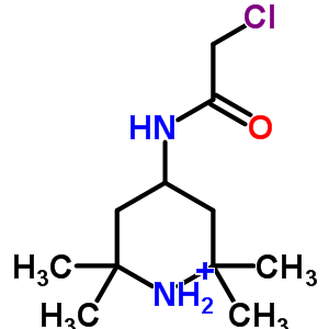 70804-01-2  4-[(chloroacetyl)amino]-2,2,6,6-tetramethylpiperidinium