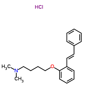 72468-80-5  N,N-dimethyl-4-{2-[(E)-2-phenylethenyl]phenoxy}butan-1-amine hydrochloride