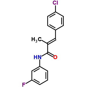 76691-26-4  (2E)-3-(4-chlorophenyl)-N-(3-fluorophenyl)-2-methylprop-2-enamide