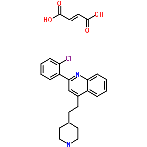 80221-84-7  2-(2-chlorophenyl)-4-(2-piperidin-4-ylethyl)quinoline (2E)-but-2-enedioate