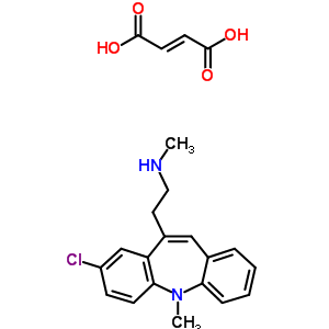 84142-03-0  2-(8-chloro-5-methyl-5H-dibenzo[b,f]azepin-10-yl)-N-methylethanamine (2E)-but-2-enedioate