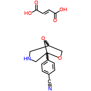 84509-14-8  4-(6,8-dioxa-3-azabicyclo[3.2.1]oct-5-yl)benzonitrile (2E)-but-2-enedioate