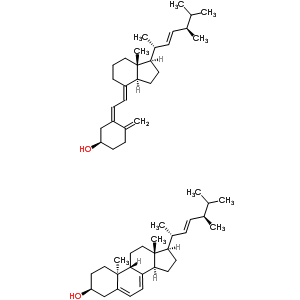 11048-08-1;520-91-2;53776-52-6  (3beta,9beta,10alpha,22E)-ergosta-5,7,22-trien-3-ol - (3R,5Z,7E,22E)-9,10-secoergosta-5,7,10,22-tetraen-3-ol (1:1)