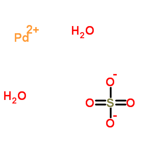 13444-98-9  palladium(2+) sulfate hydrate (1:1:2)