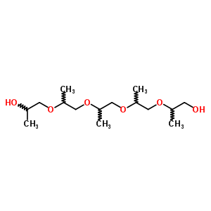 21482-12-2  2,5,8,11-tetramethyl-3,6,9,12-tetraoxapentadecane-1,14-diol