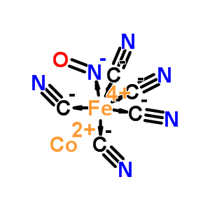 26045-95-4  cobalt(2+) iron(4+) cyanide oxoazanide (1:1:5:1)