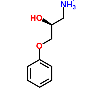 4287-20-1  (2R)-2-hydroxy-3-phenoxypropan-1-aminium