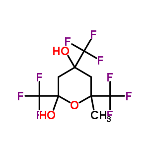 429-01-6  6-methyl-2,4,6-tris(trifluoromethyl)tetrahydro-2H-pyran-2,4-diol