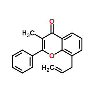 4412-35-5  3-methyl-2-phenyl-8-(prop-2-en-1-yl)-4H-chromen-4-one