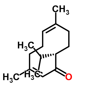 50281-45-3  (2Z,6Z,10S)-3,7-dimethyl-10-(1-methylethyl)cyclodeca-2,6-dien-1-one