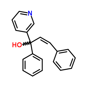 55690-08-9  (2Z)-1,3-diphenyl-1-pyridin-3-ylprop-2-en-1-ol