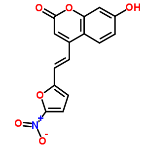 68746-86-1  7-hydroxy-4-[(E)-2-(5-nitrofuran-2-yl)ethenyl]-2H-chromen-2-one
