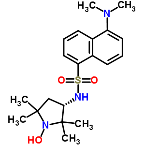 76841-99-1  [3-({[5-(dimethylamino)naphthalen-1-yl]sulfonyl}amino)-2,2,5,5-tetramethylpyrrolidin-1-yl]oxidanyl