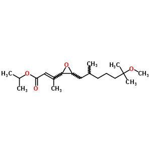 207597-78-2;207597-79-3  propan-2-yl (2E)-3-[3-(6-methoxy-2,6-dimethylheptyl)oxiran-2-yl]but-2-enoate